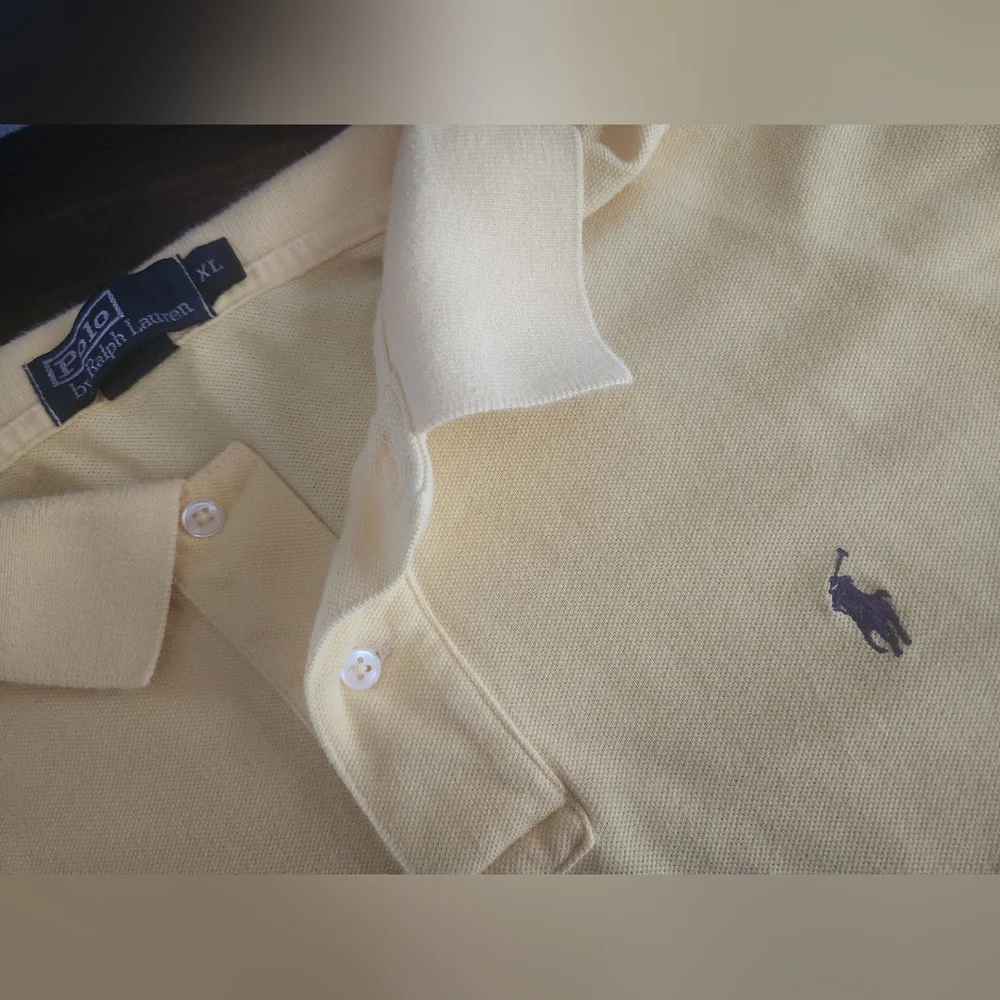 Men's Polo Lakers Colors Long Sleeve‎ XL